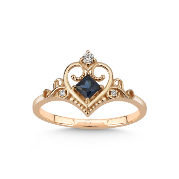 Pırlantalı Tasarım Yüzük Sertifikalı