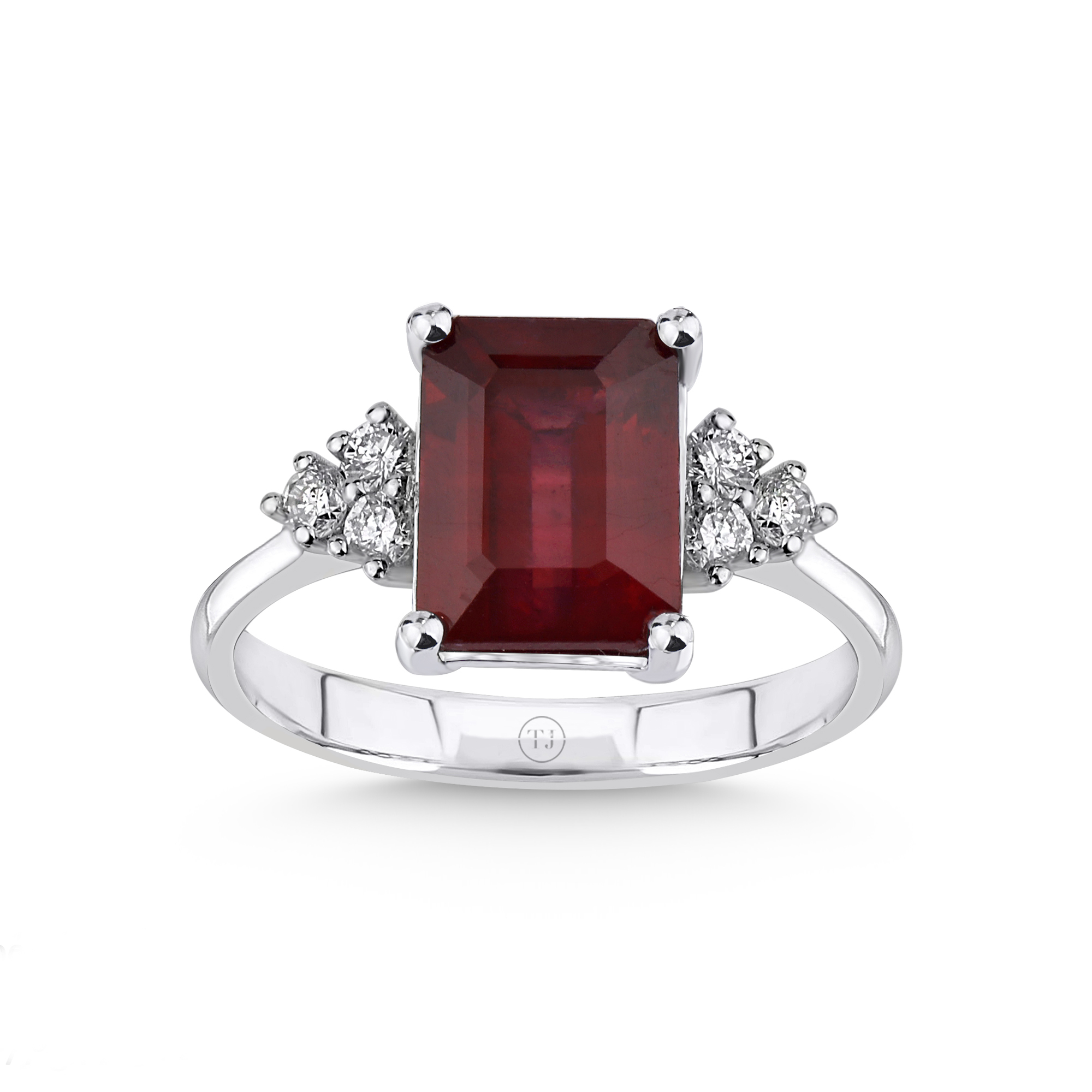 Pırlantalı Renkli Taşlı Yüzük 1 Pırlantalı Renkli Taşlı Yüzük